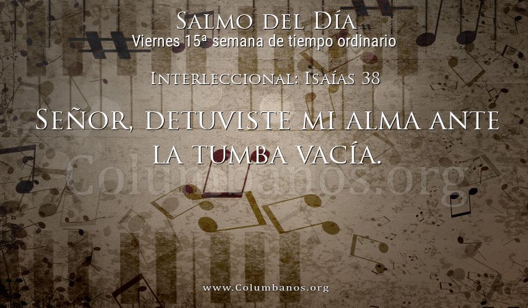 Interleccional: Isaías 38